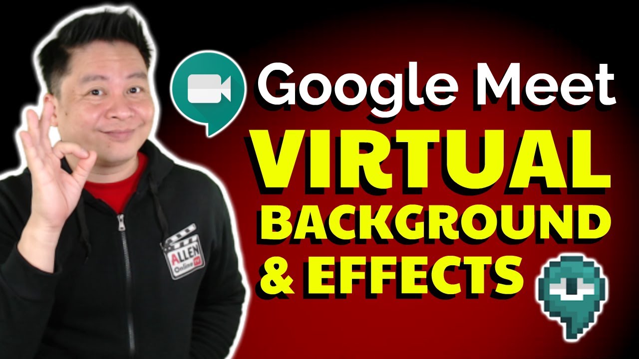 HOW TO ADD A VIRTUAL BACKGROUND AND EFFECTS IN GOOGLE MEET  I  CHROME EXTENSION  (TAGALOG / ENGLISH)