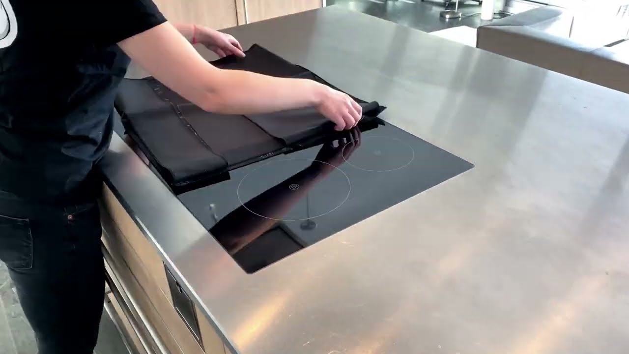 KitchenCover - Spritzschutz Anwendung