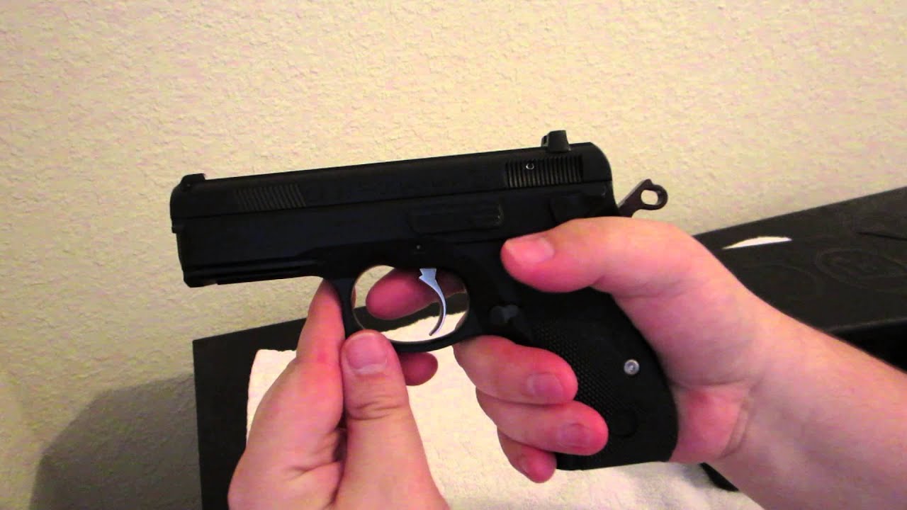 CZ P-01 DC Lever Motion