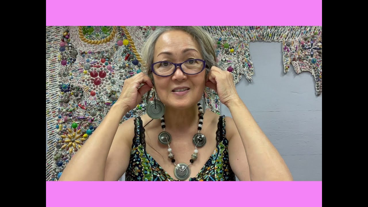 Make These Awesome Paper Bead Discs Earrings by Janice Mae!