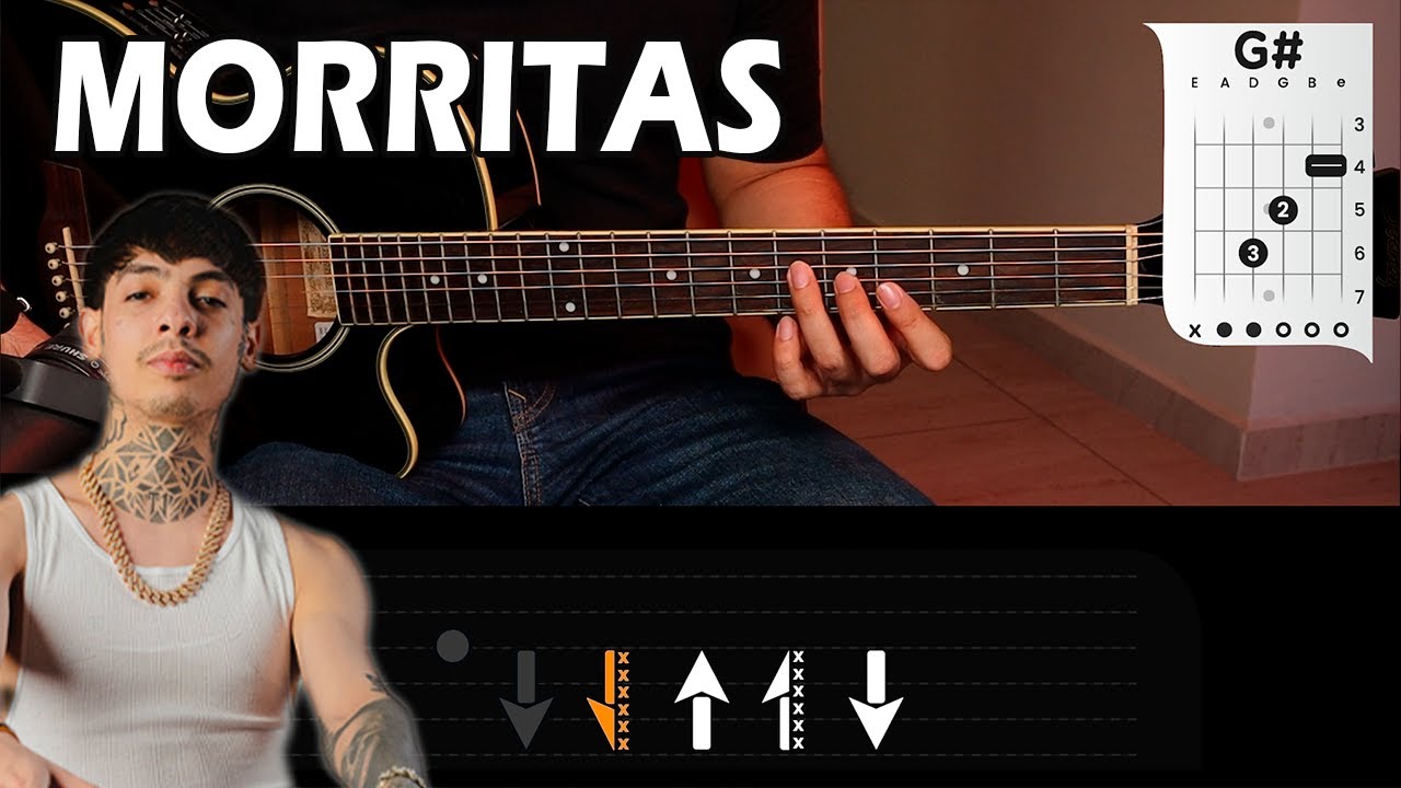 MORRITAS - Natanael Cano (Tutorial de Guitarra) | CHORDS