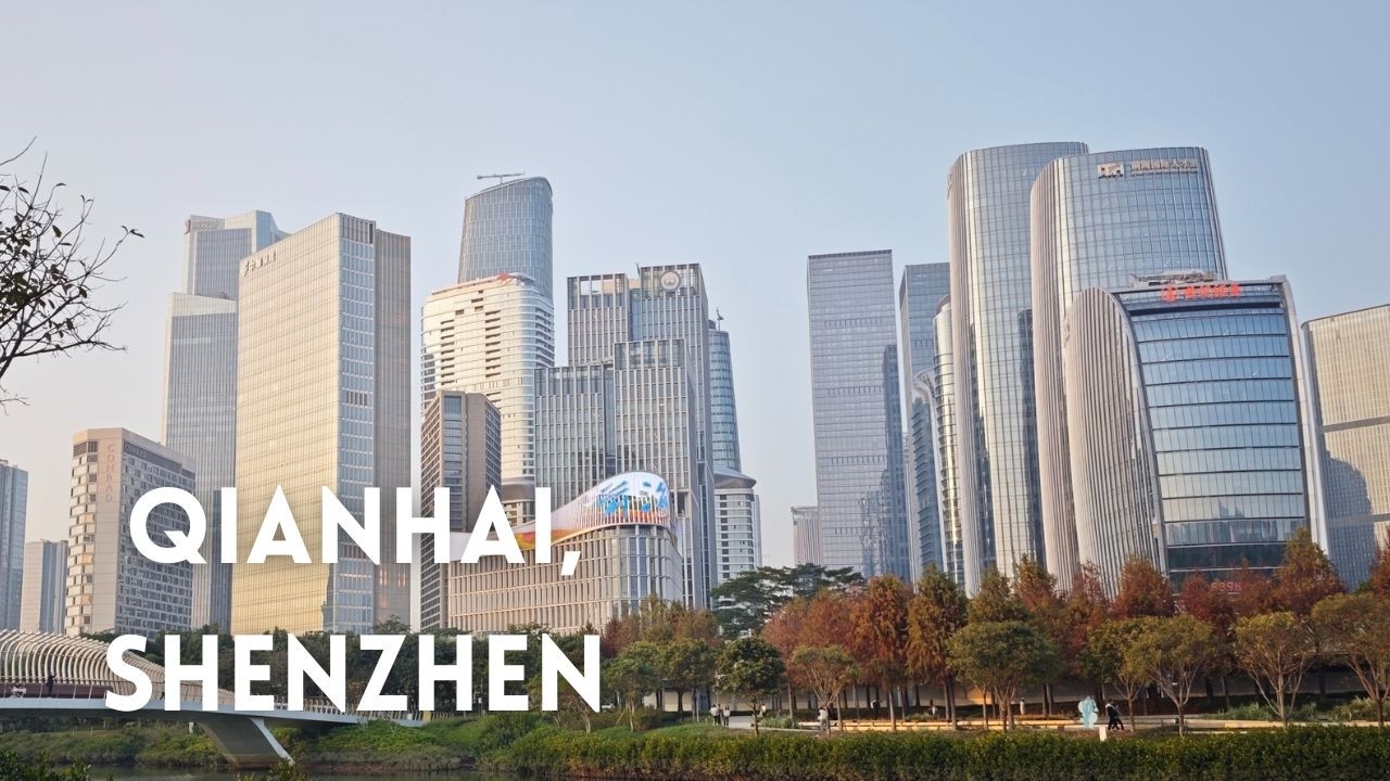 Urban Oasis: Parks & Waterfront Near Qianhai CBD, Shenzhen(4K)