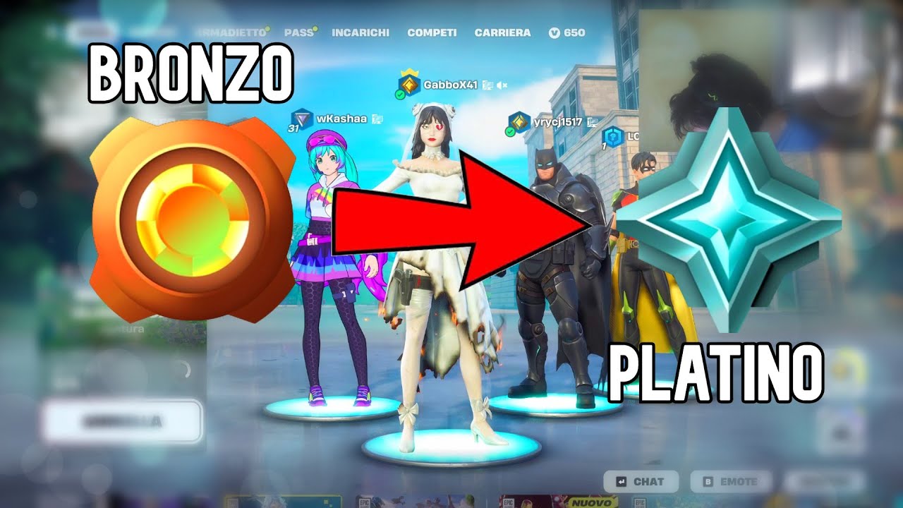 si ritorna su FORTNITE con le RANKED !
