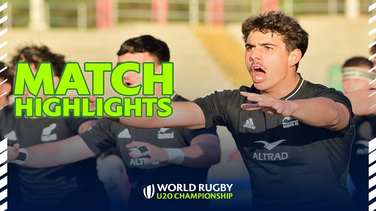 The ALL BLACKS win in style! | Georgia v New Zealand Highlights | World Rugby U20 Championships