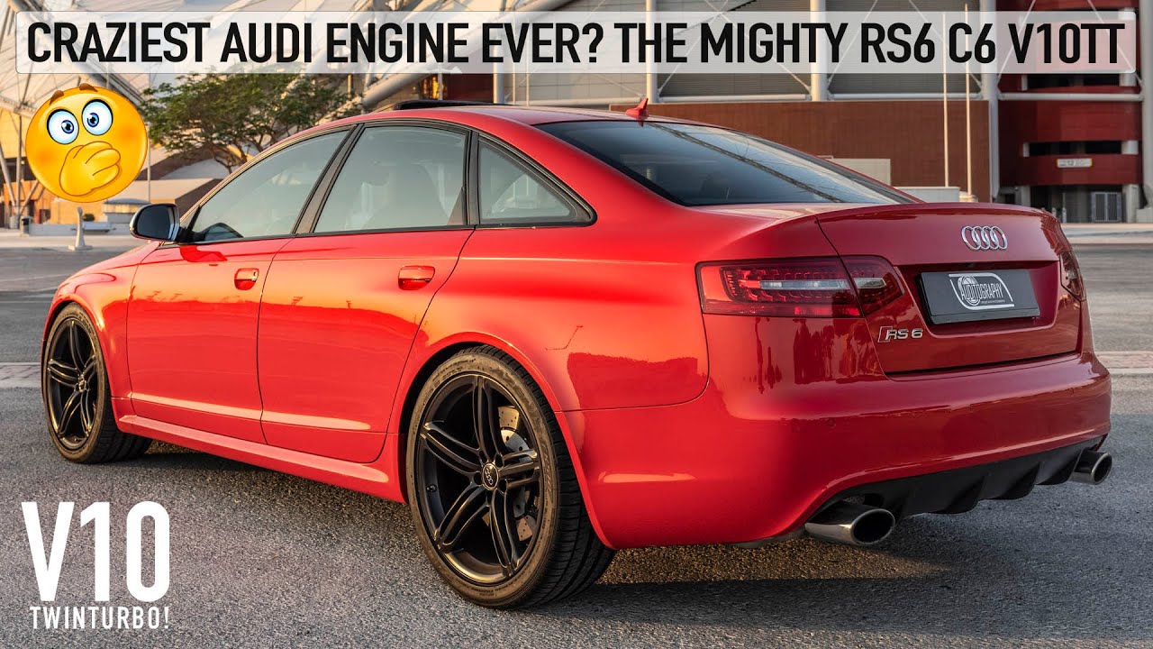 CRAZIEST AUDI ENGINE EVER? AUDI RS6 C6 V10 TWINTURBO 580HP - AUDI LEGENDS Ep17 - 4K - IN DETAIL
