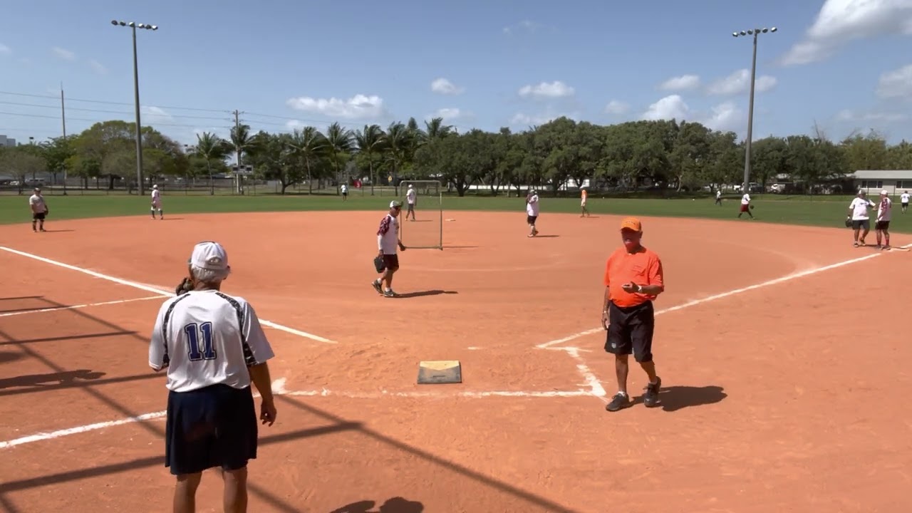 Pompano Beach Senior Softball (4/21/22)(championship game)