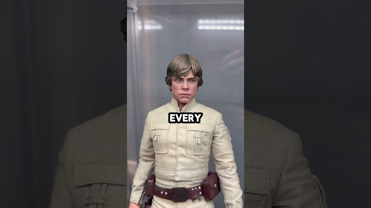 BESPIN LUKE REVIEW 🔥🔥 #starwars #actionfigures #hottoys #collection #fyp #lukeskywalker #yoda