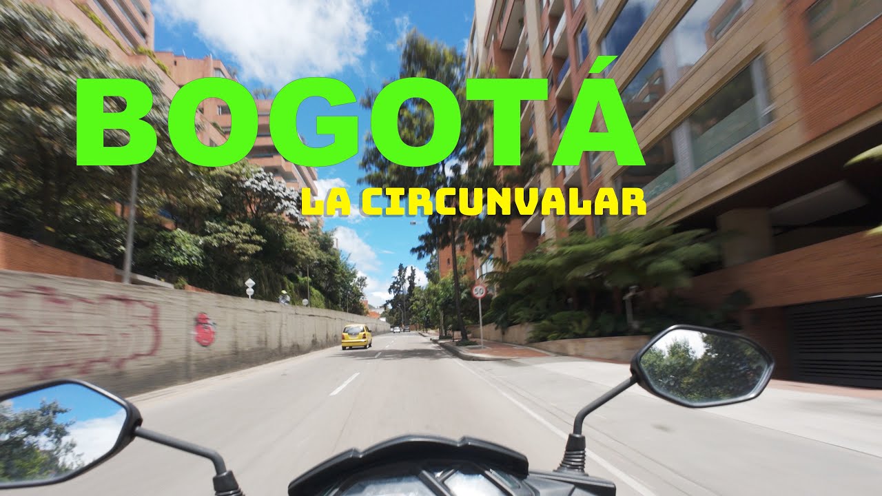 🛵 Bogotá en Moto POV | Avenida Circunvalar + Carrera Séptima 🛵 | Recorrido Urbano 4K