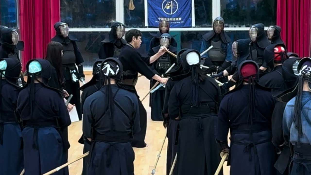 清野忍先生(教士八段)劍道講習會完滿結束。