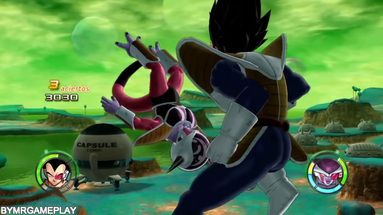 Dragon Ball Raging Blast 2 Vegeta Scouter Galaxy Mode