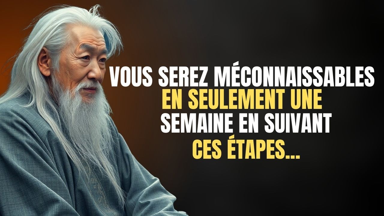 TU SERAS MÉCONNAISSABLE en SEULEMENT 1 SEMAINE EN SUIVANT CES ÉTAPES STOÏCISME