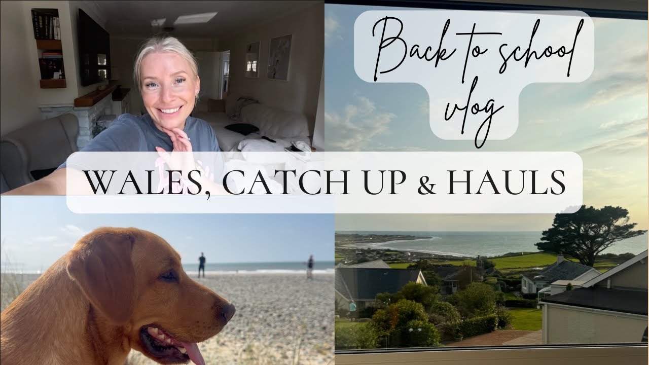 BACK TO SCHOOL CATCH UP | SHEIN HAUL | OUR HOLIDAY TO HARLECH IN WALES