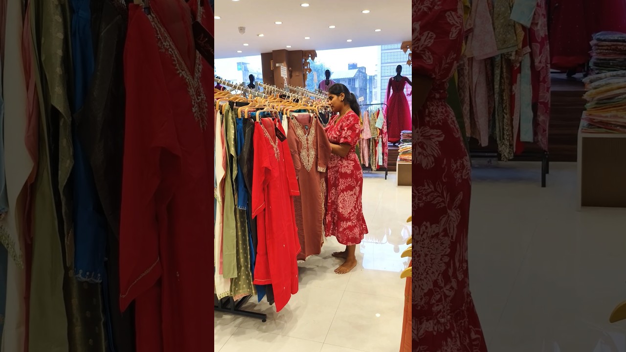 I tried all women's wears here| Amazing shop! #shoppingvlog #kurtiscollection #sarees #womenswear