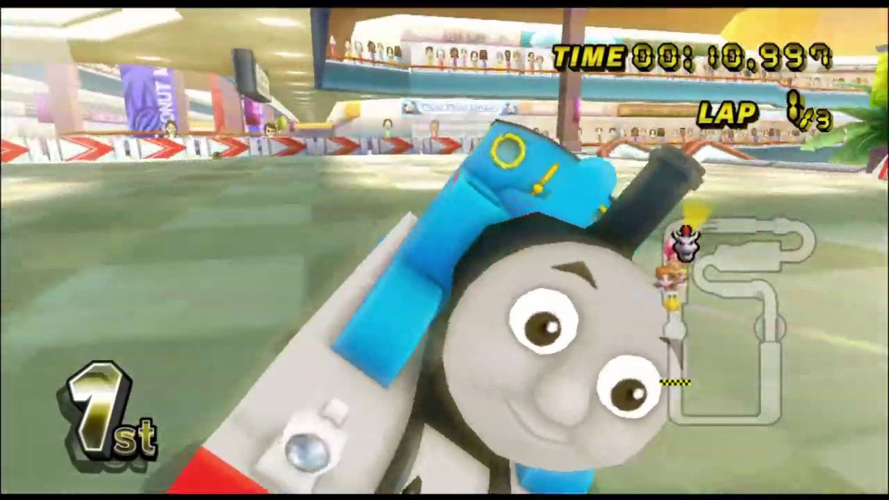 Mario Kart Wii but every character is a meme