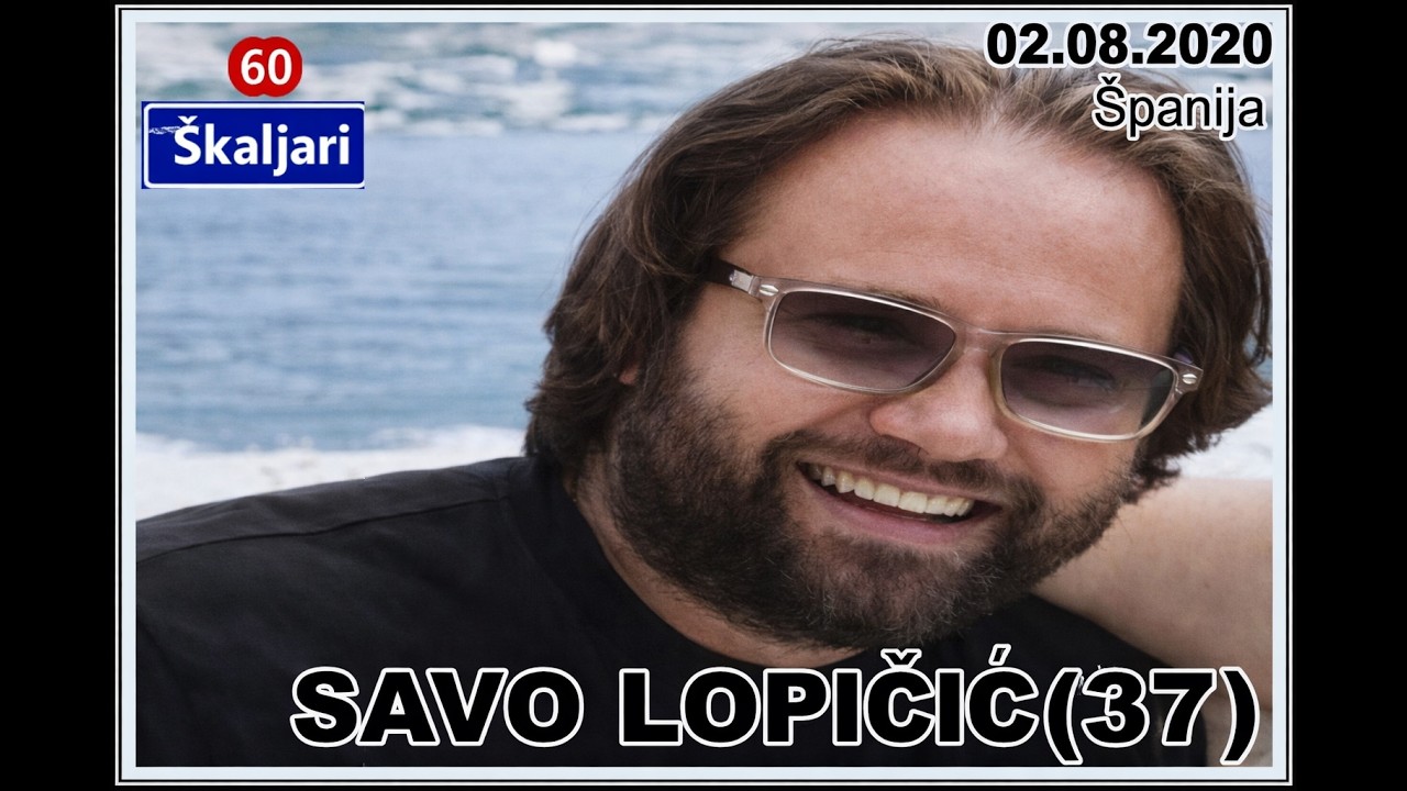 SAVO LOPIČIĆ(37)  02.08.2020