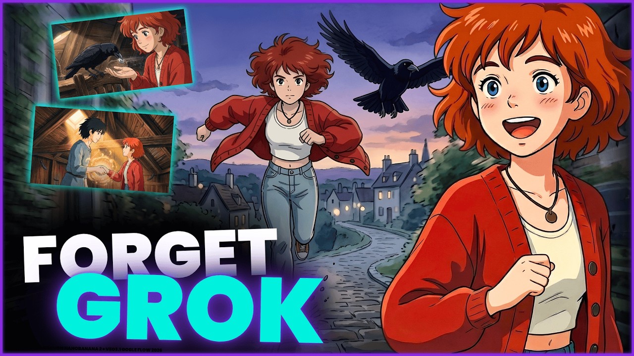 Забудьте про GROK! Анимация в стиле Ghibli с использованием ИИ за считанные минуты | Nano Banana ...
