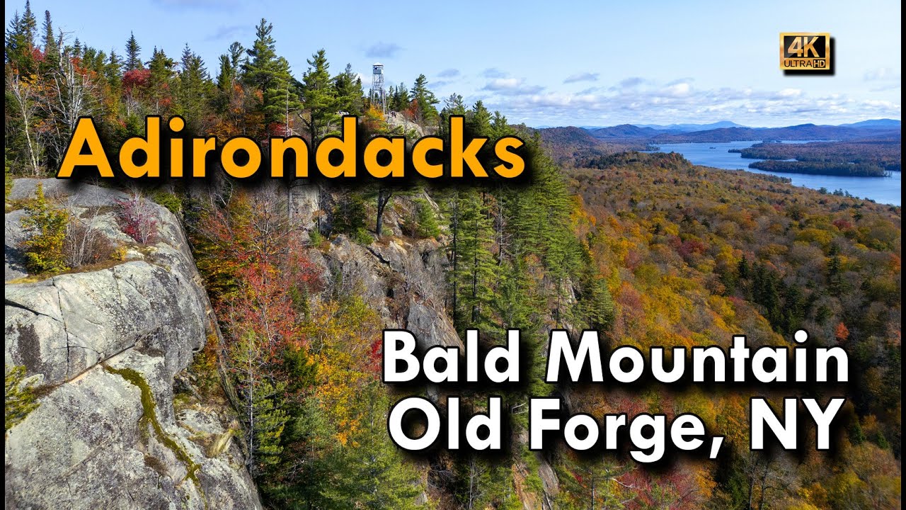 Stunning Fall Colors at Bald Mountain Adirondacks | Hiking & 4K Drone Views