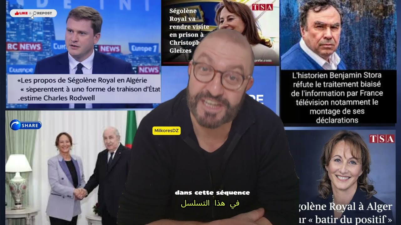 SÉGOLÈNE ROYAL À ALGER : Pourquoi la France a PÉTÉ UN CÂBLE ? (Révélations)