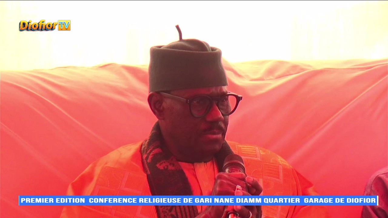 PREMIER EDITION  CONFERENCE RELIGIEUSE DE GARI NANE DIAMM QUARTIER  GARAGE DE  IMAME TAFSUR DIOME