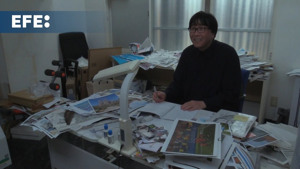 Yoichi Takahashi, autor de  Captain Tsubasa, un aficionado del FC Barcelona