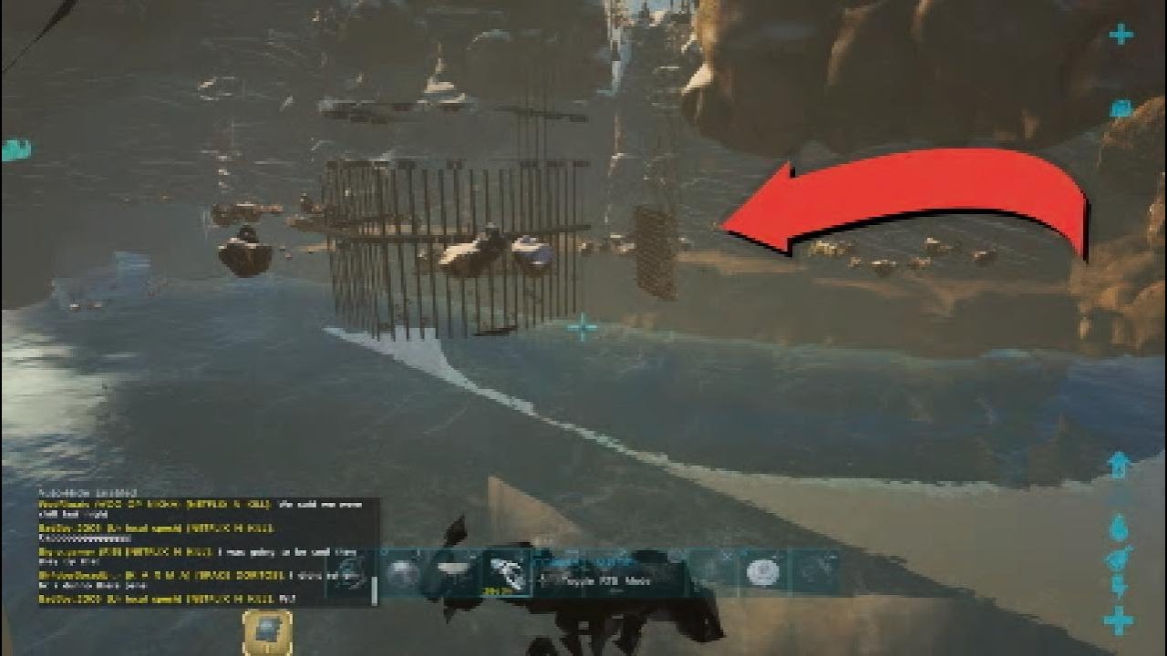HOW TO MESH NORTH ICE CAVE (PS5/ARK/PVP)