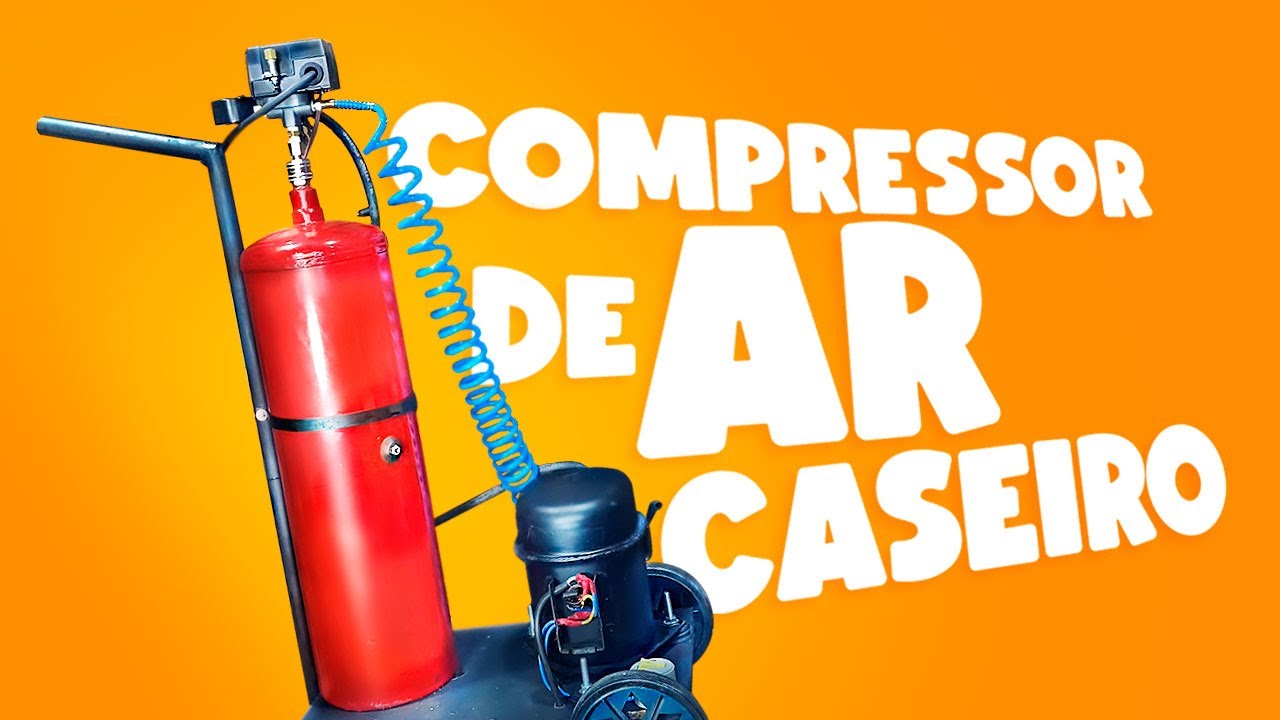 Compressor de ar (caseiro)
