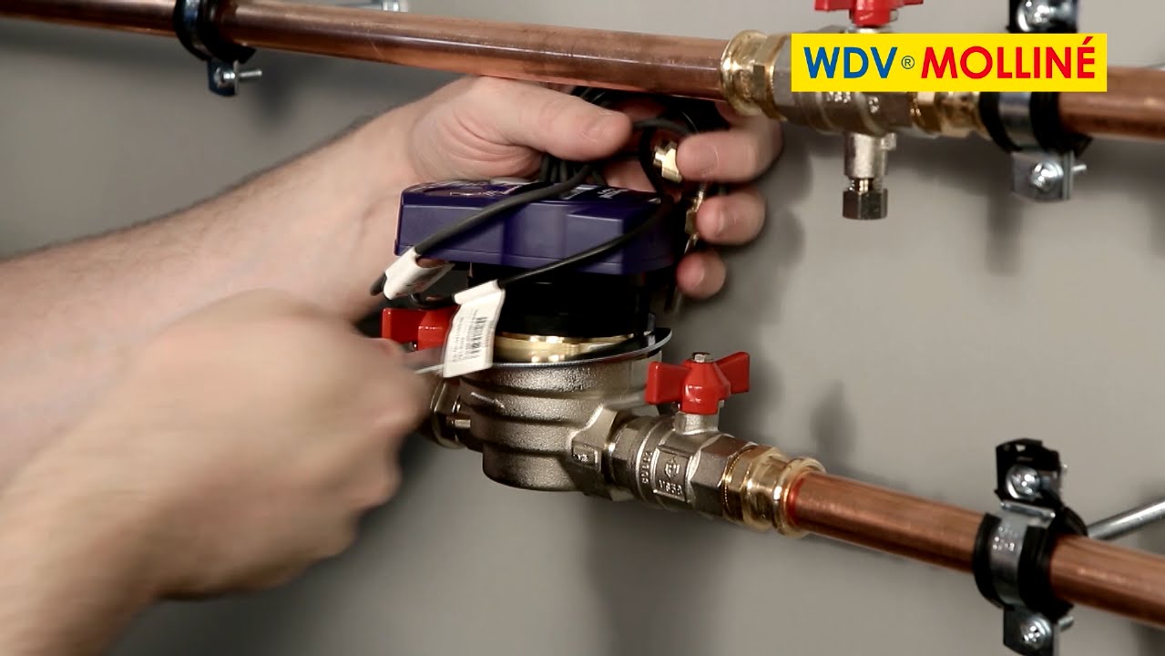 Molliné Montageanleitung WingStar S1 für Allmess Wärmezähler