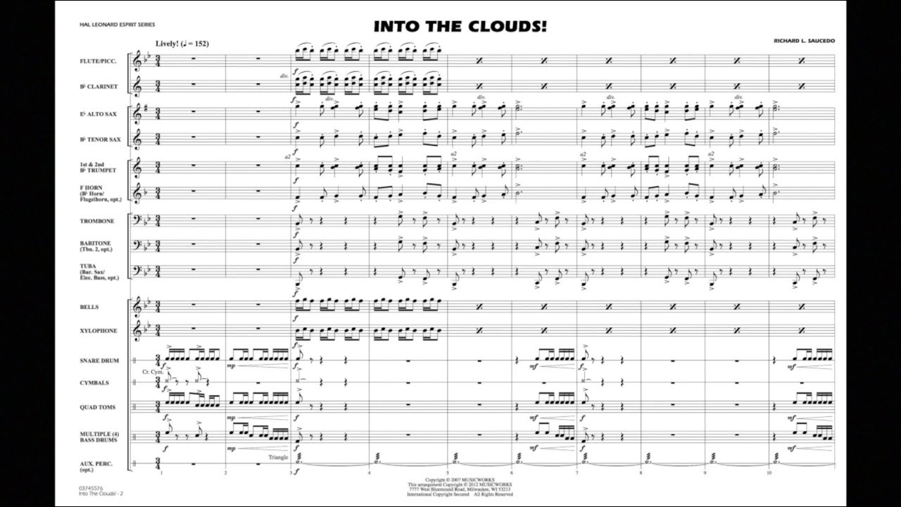 Into the Clouds! by Richard L. Saucedo