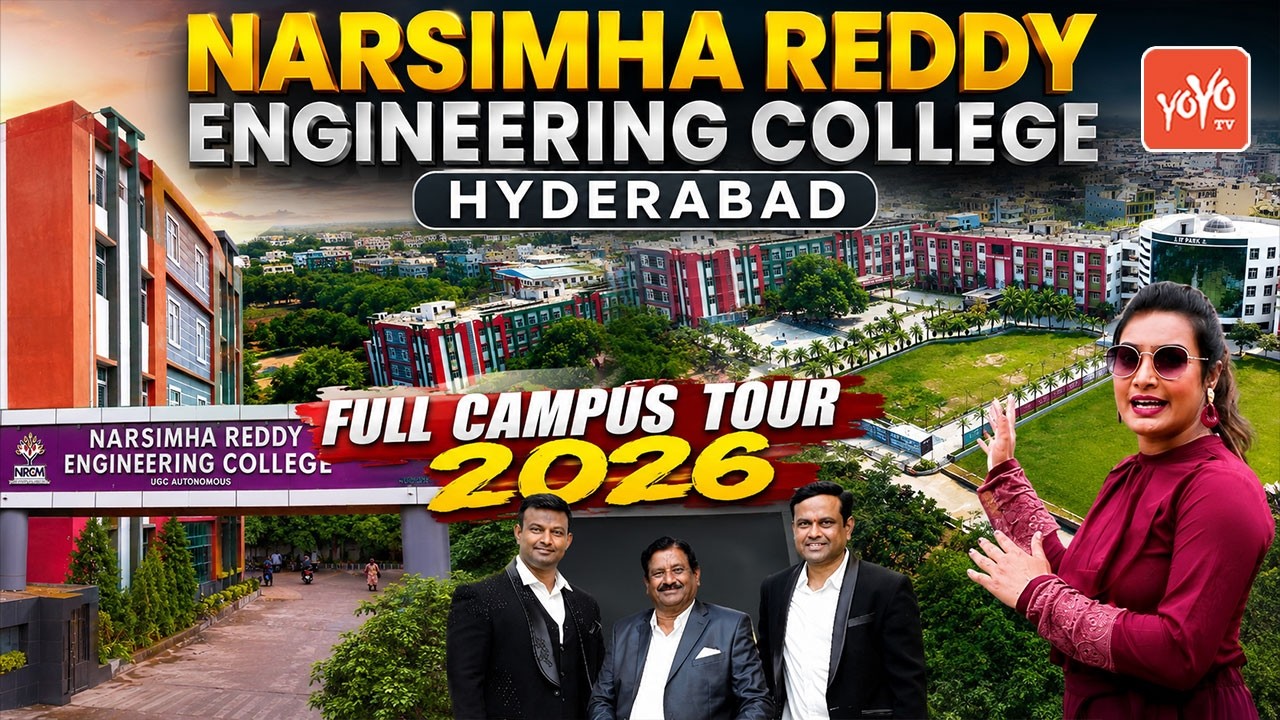 Narsimha Reddy Engineering College, Hyderabad, Full Campus Tour 2026 | Student life |YOYO TV Channel