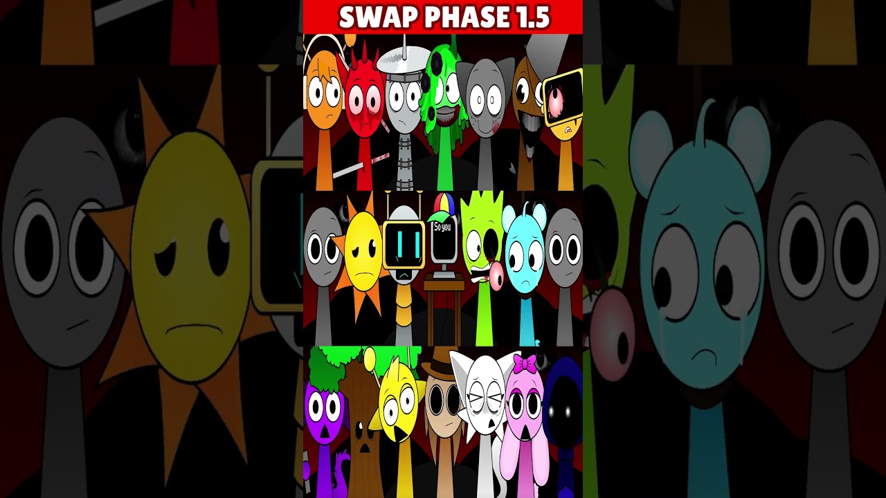 Incredibox Sprunki Swap Phase 1.5 *MIX VERSION*