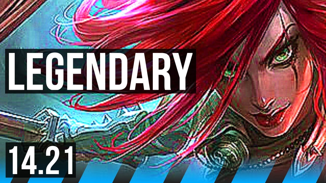 KATARINA vs VEIGAR (MID) | Legendary, 19/4/4 | KR Grandmaster | 14.21