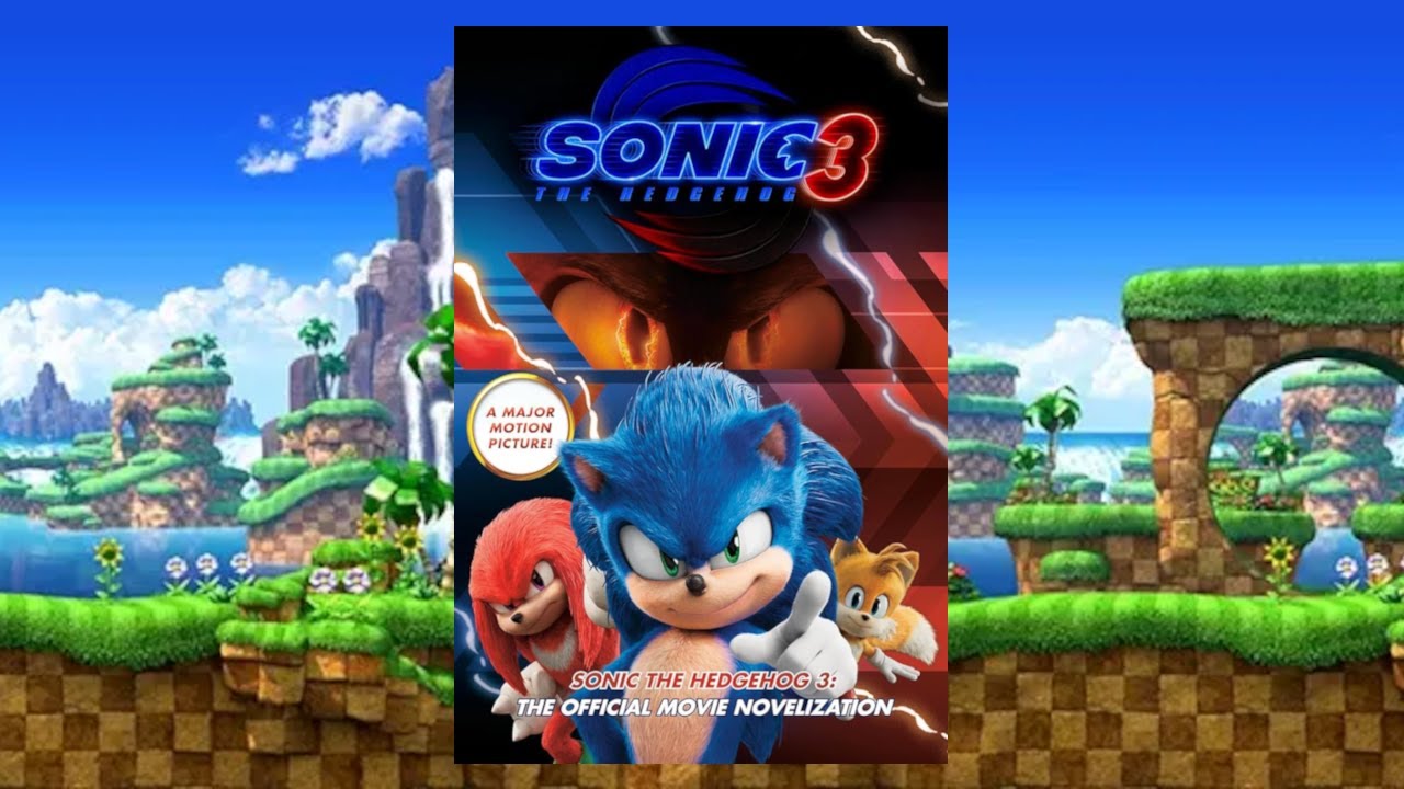 Sonic 3 kids book read along