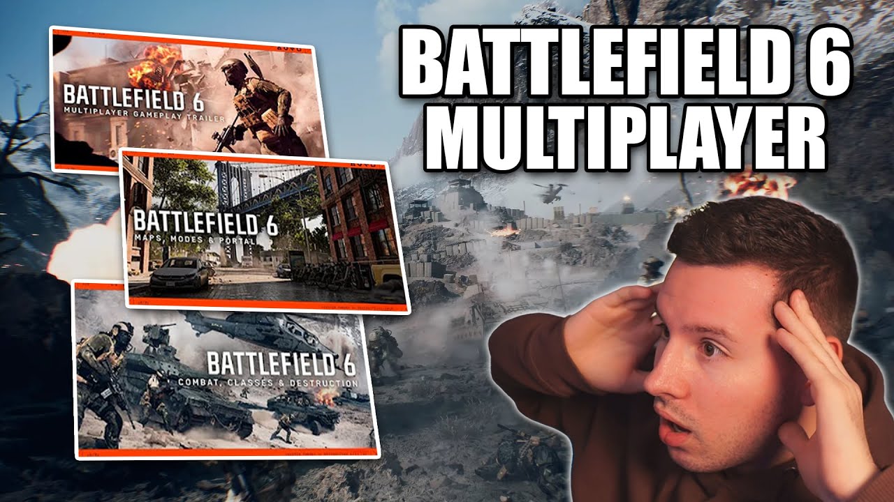 *BATTLEFIELD 6*  MULTIPLAYER  REVEAL  REACTION! 👀🔥