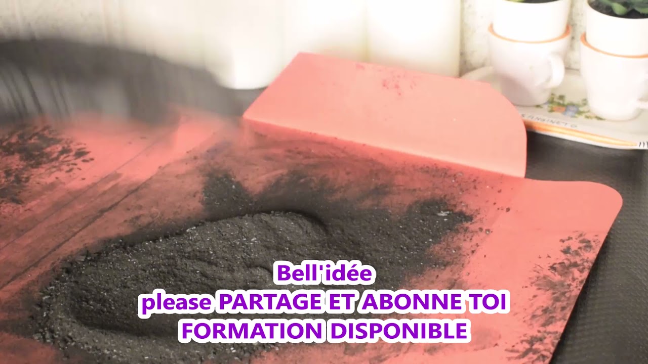 COMMENT FAIRE LE SAVON NOIR AU CHARBON ACTIF 100%BIO DANS Bell'idéeò-