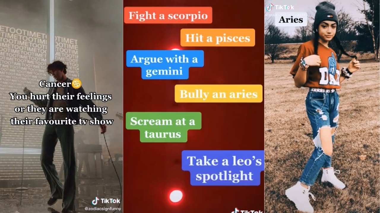 Zodiac Signs TikTok Compilation - Relatable Zodiac Signs TikTok Compilation - Zodiac Life #165