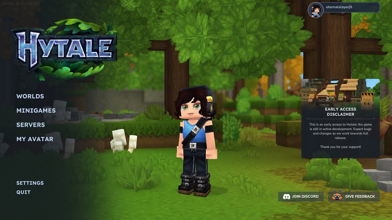 Foxes, Warewolves & Bears... Oh My | Hytale Day 1 (No Commentary)