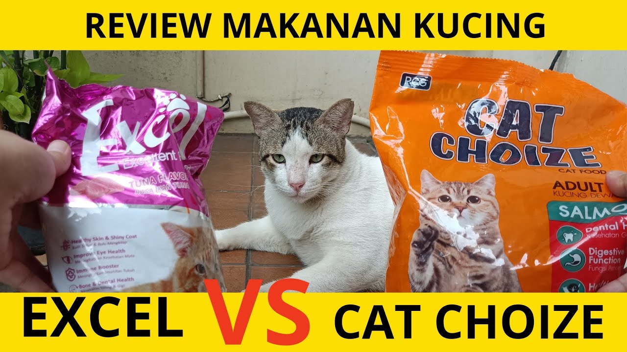 Makanan Kucing Excel VS Cat Choize