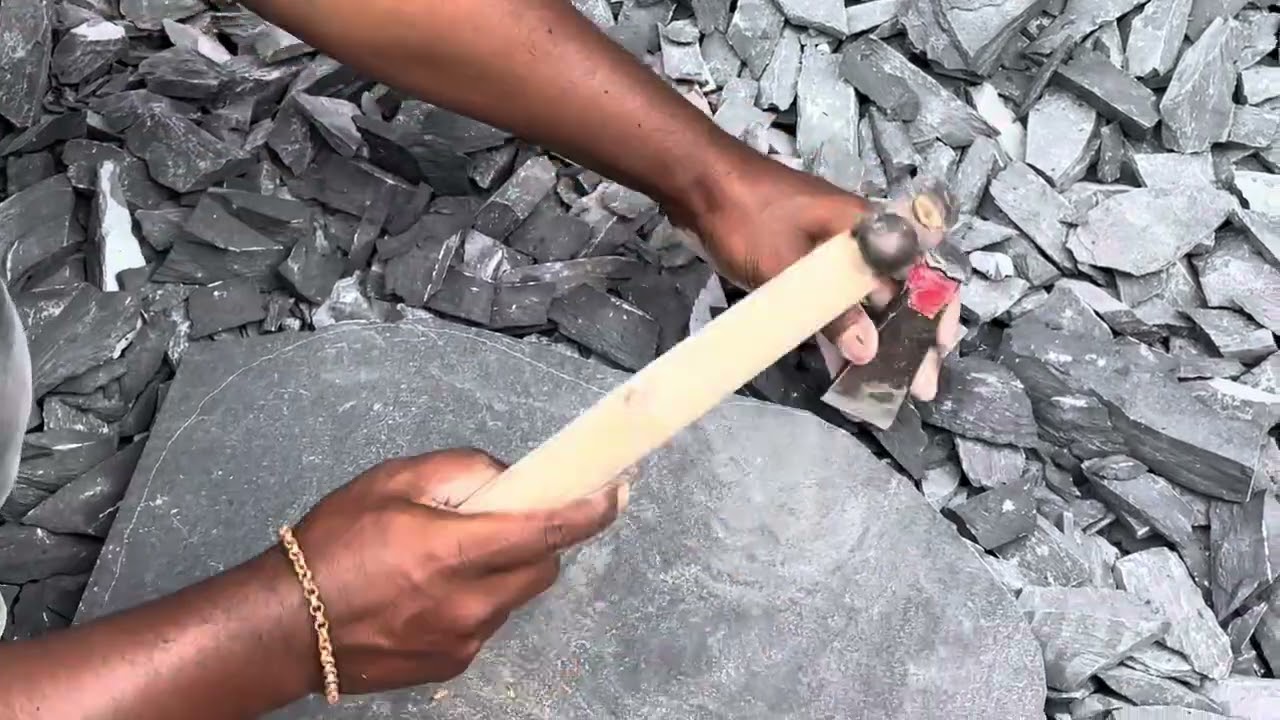 Black limestone stepping stone process | India | +919799713003
