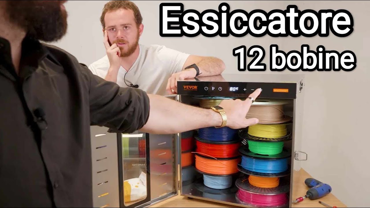 Essiccatore XXL da 12 Bobine Industriale Professionale VEVOR
