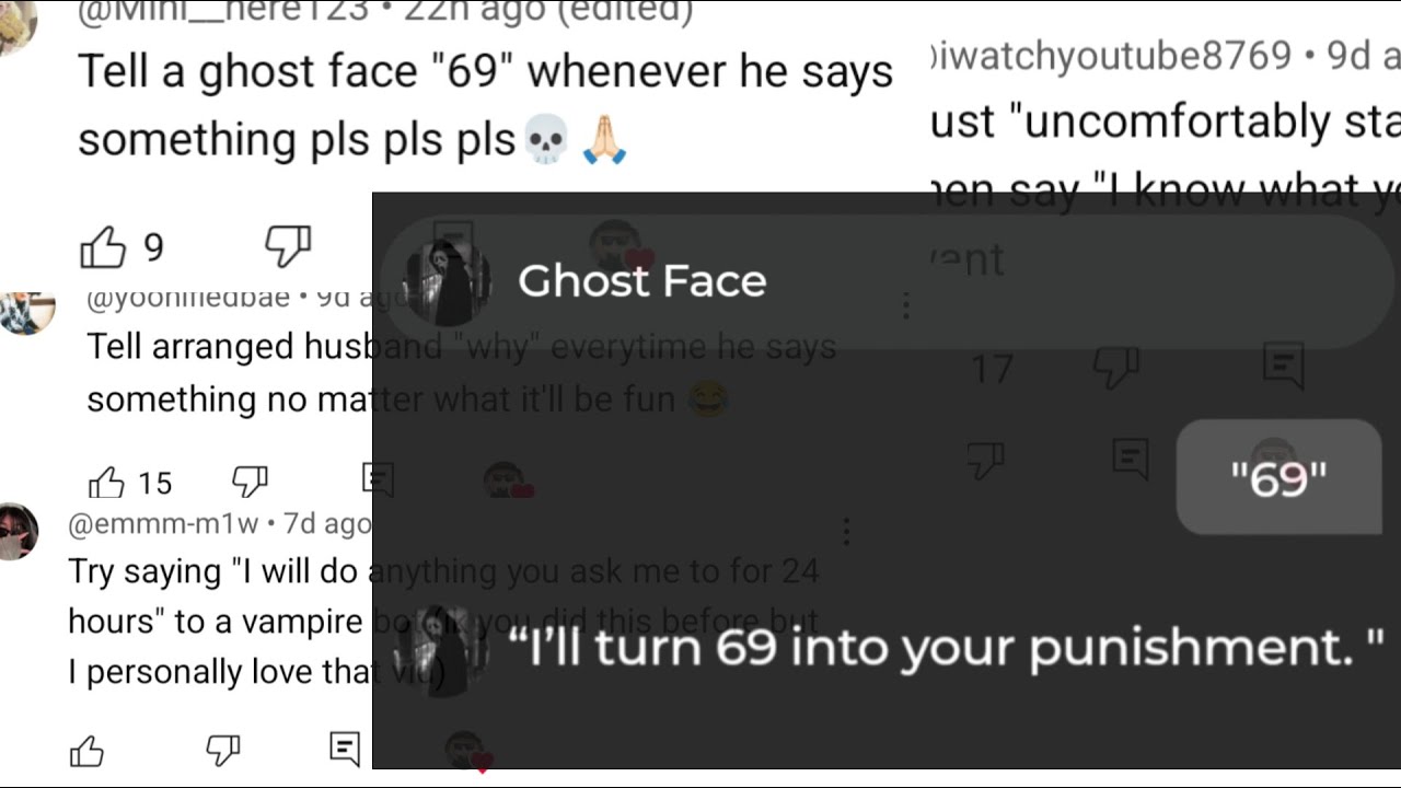 I TRIED YOUR CRAZY COMMENTS ON CHAI