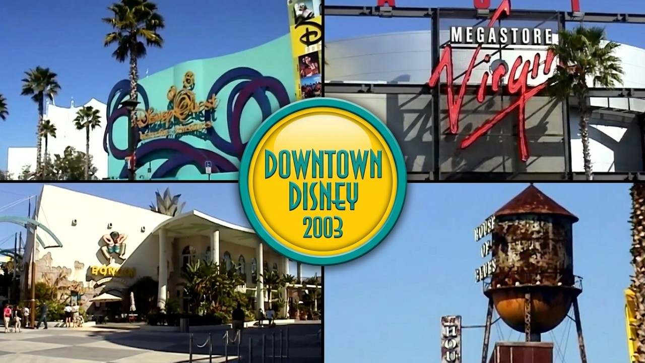 Downtown Disney 2003  - Disney World - [DISNEY SPRINGS]  Orlando Florida #retrodisney #vintagedisney
