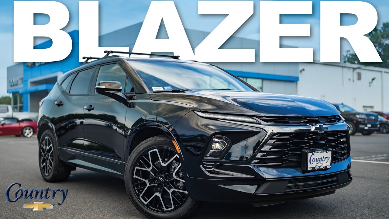 Look INSIDE the all-new 2023 Chevrolet BLAZER RS SUV