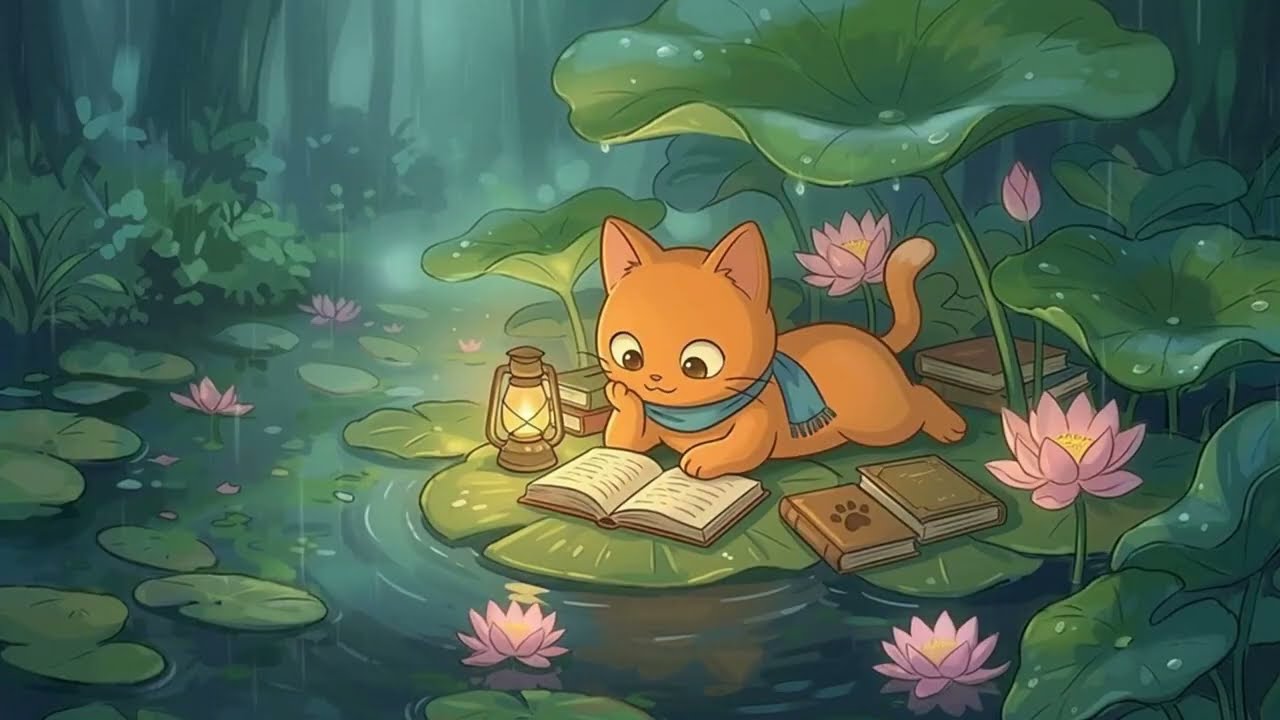 A Peaceful Place for Your Mind 🍃 Rainy Lofi for Study & Relax - 3 Hours