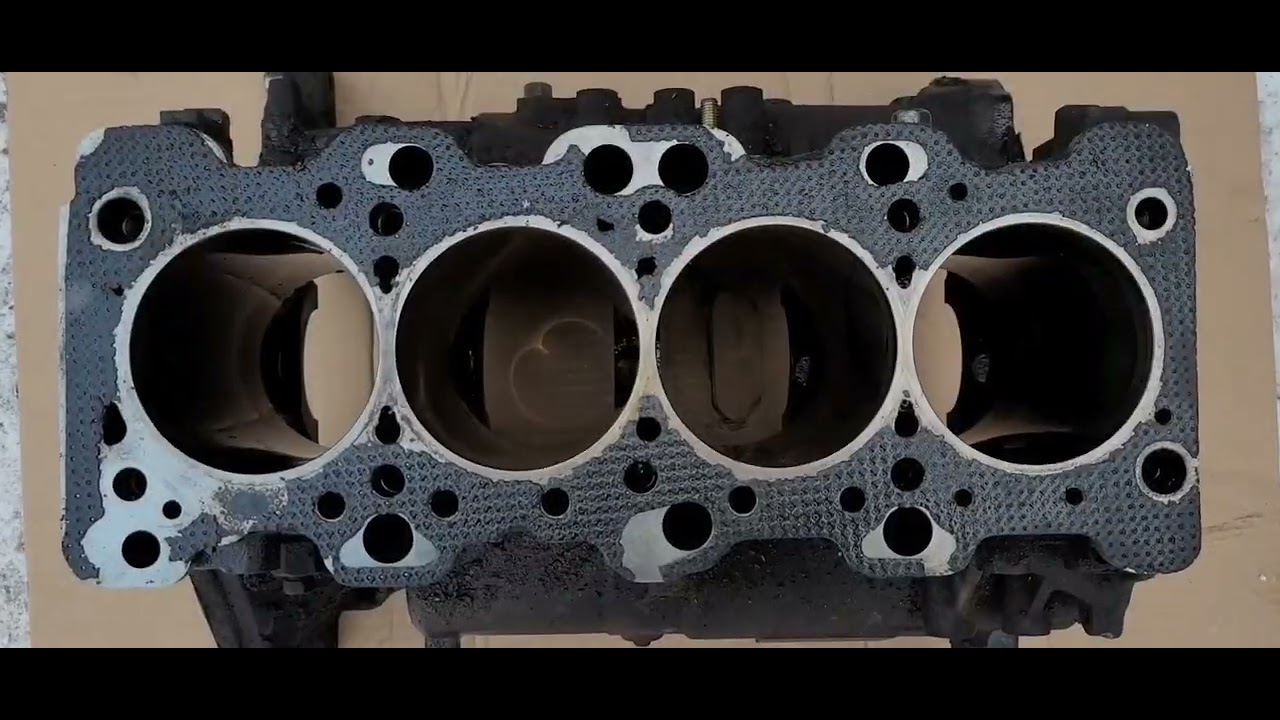 Hover 2.4l  4G69S4N установка железной прокладки ГБЦ 1005B278 Mitsubishi