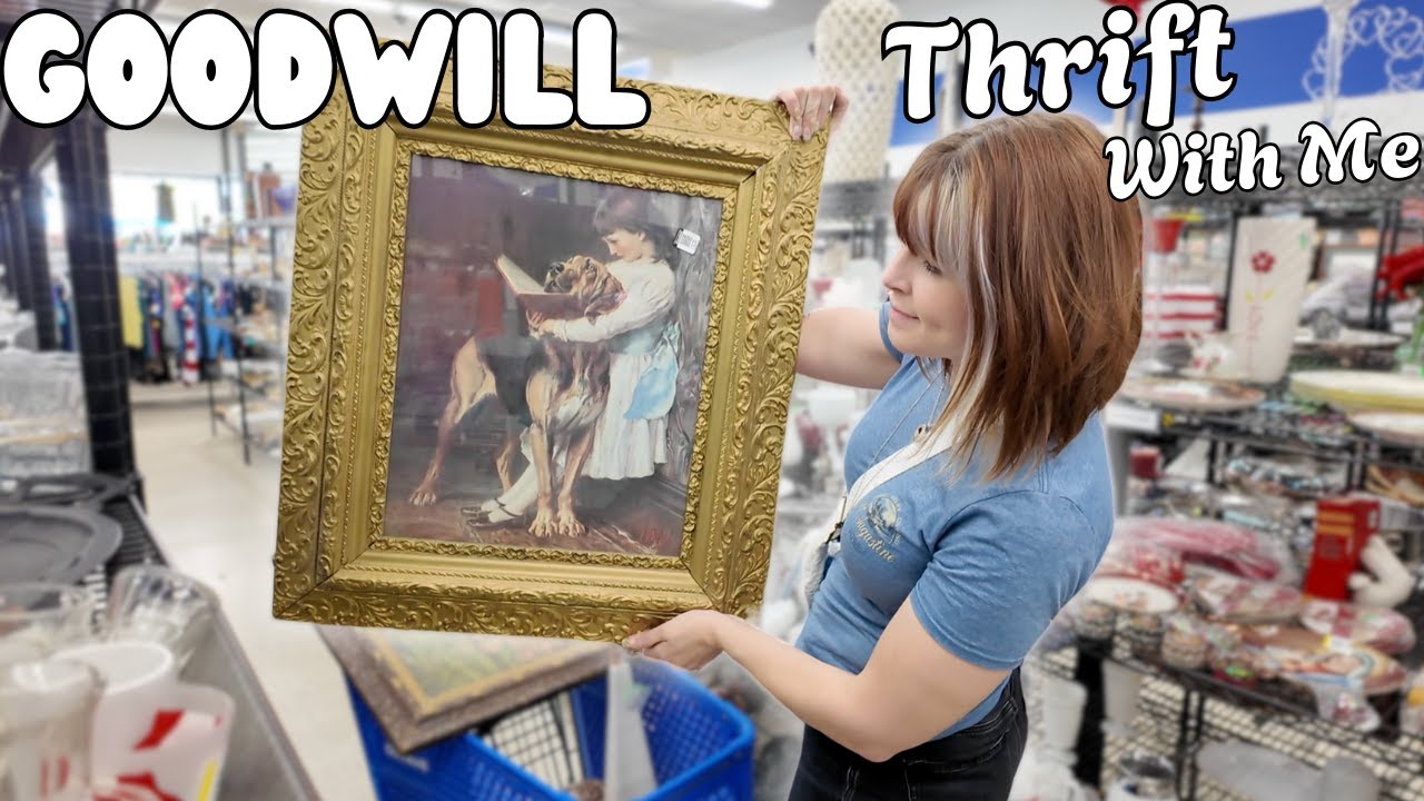 Sweet ARTWORK SCORE at GOODWILL | Thrift With Me | Reselling