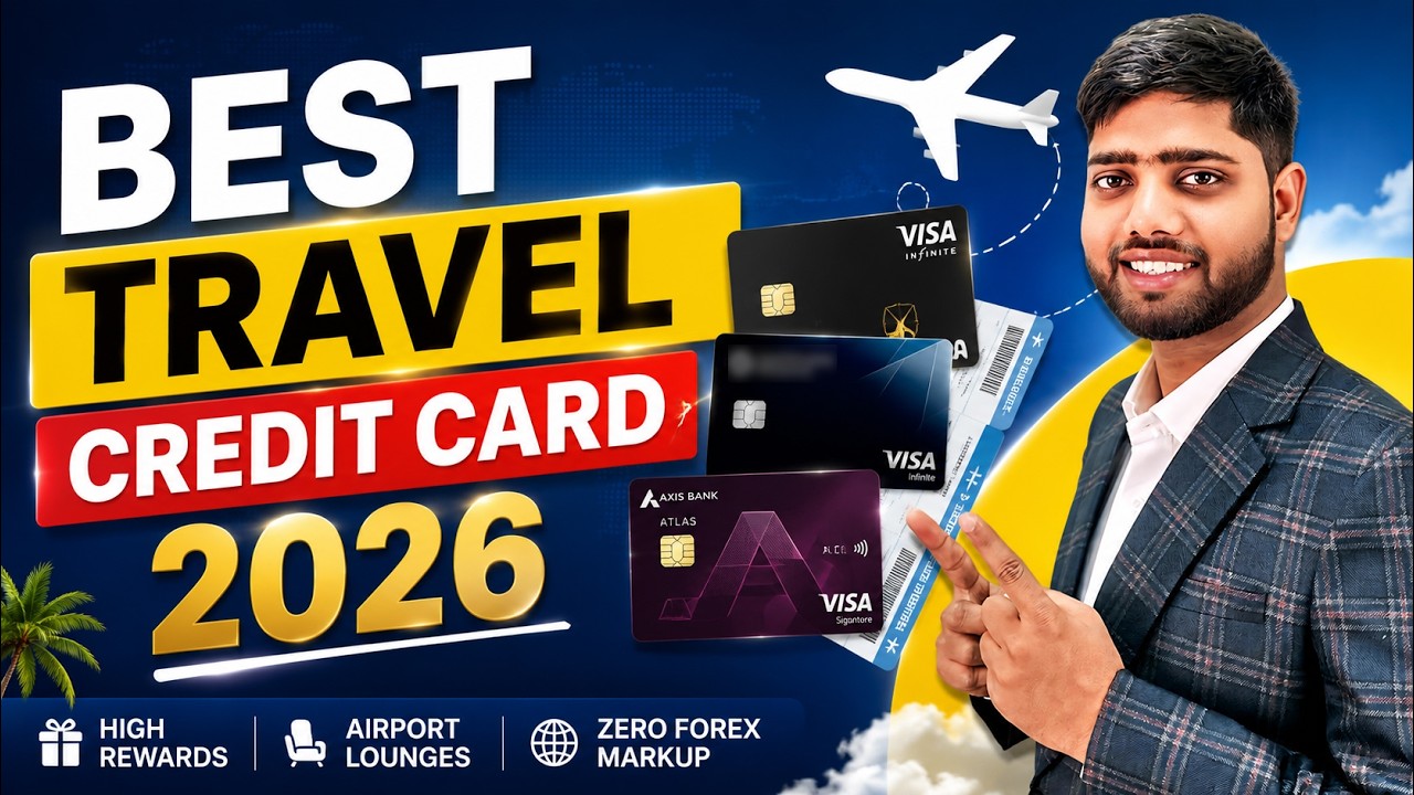 Best Credit Cards For Travel | best travel credit card 2026 | free lounge / free flight / free hotel