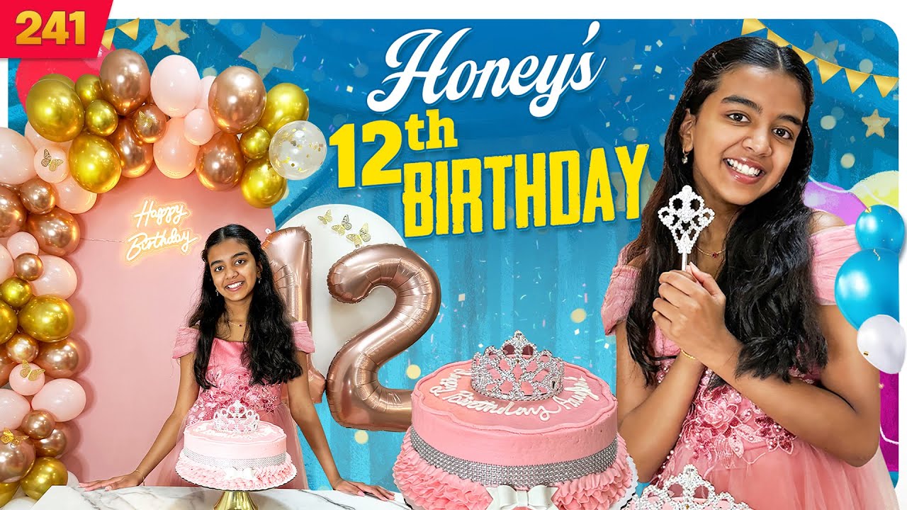 Honey's 12th Birthday!!🥳| VAAS Family | Telugu Vlogs