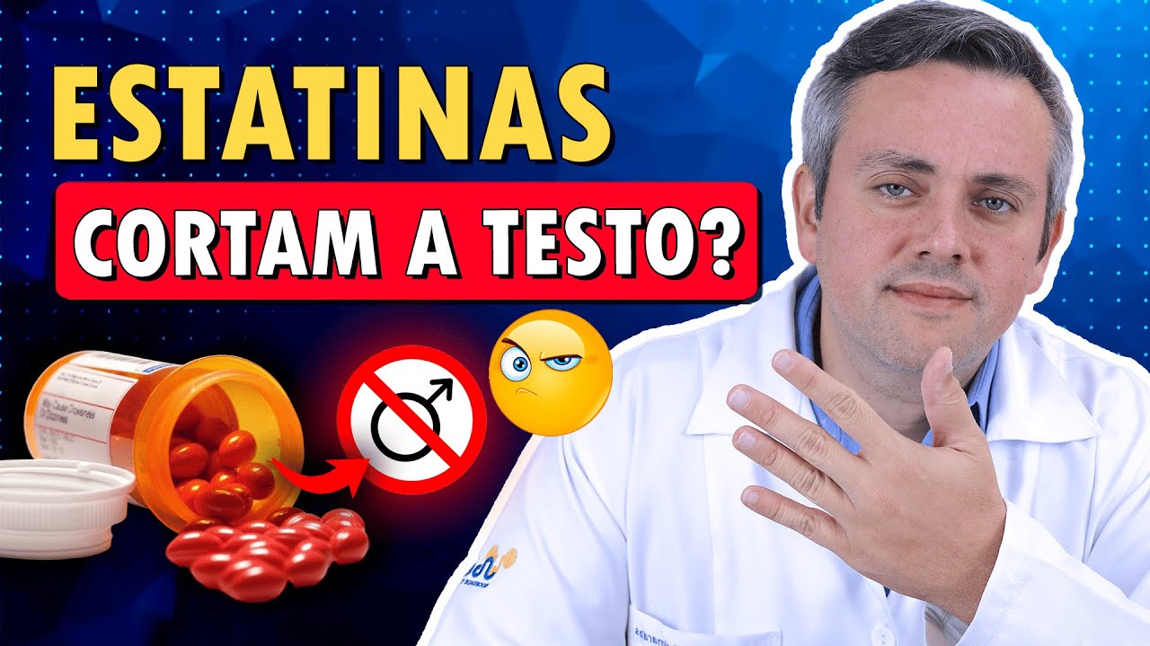 AS ESTATINAS REALMENTE DIMINUEM A TESTOSTERONA! | Dr. Claudio Guimar&atilde;es