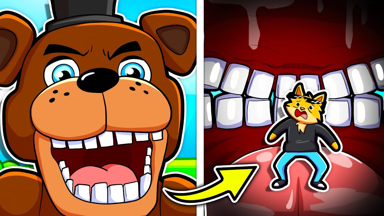 COSA SI NASCONDE DENTRO FREDDY FAZBEAR GIGANTE SU GMOD? HA MANGIATO DEGLI ANIMATRONICS INDEMONIATI?!