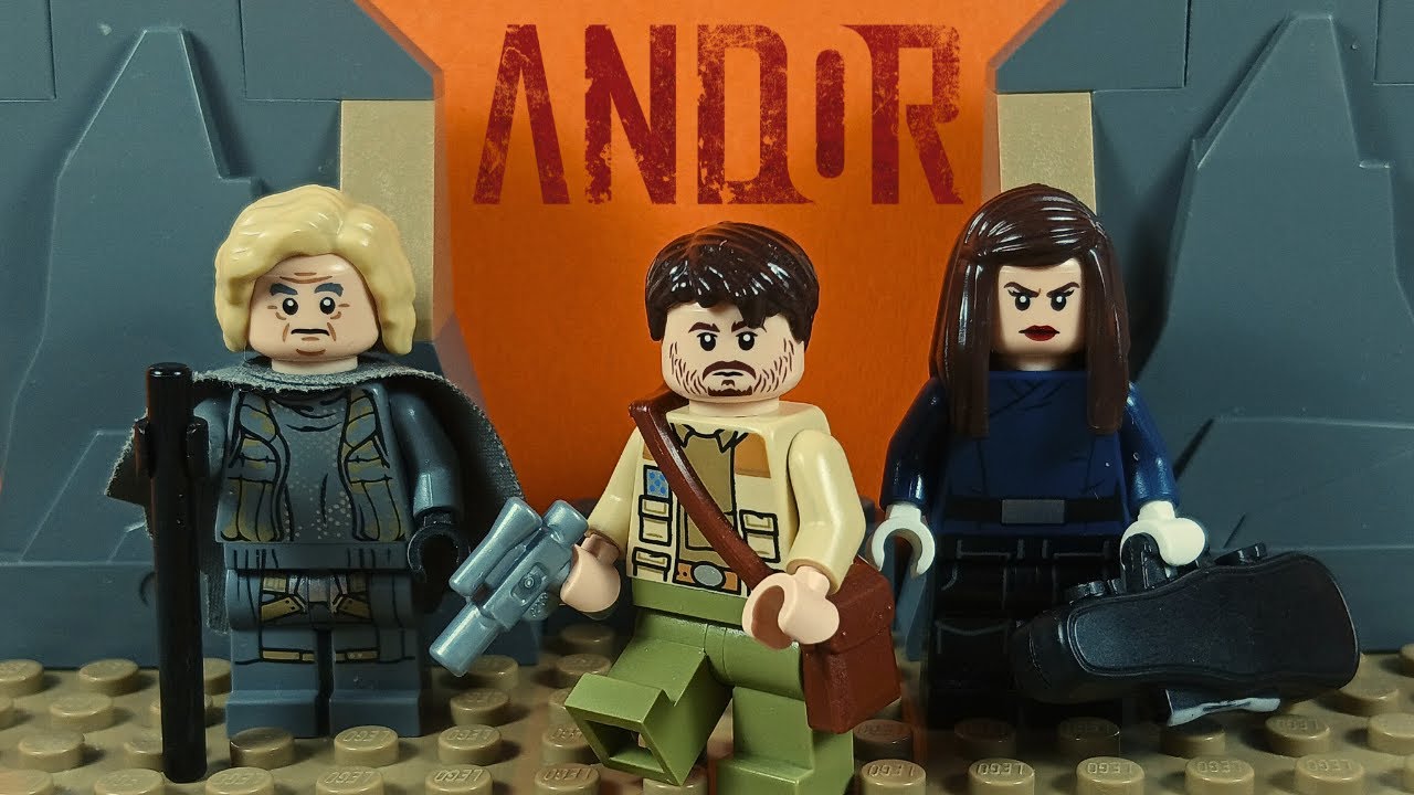 Lego Cassian Andor: Rebel Operative [Lego Star Wars Stopmotion]